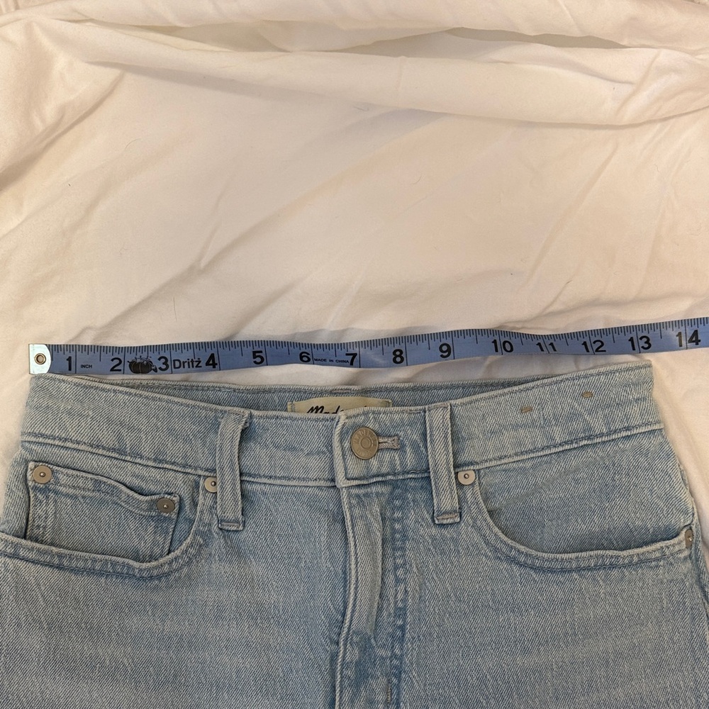 Madewell Women's Light denim Perfect Vintage Wide-leg Crop Jeans - Picture 2 of 6